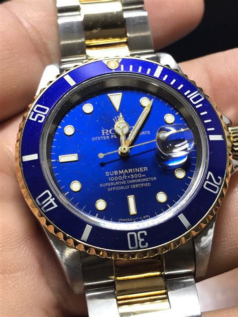 rolex azul|rolex submariner waterproof.